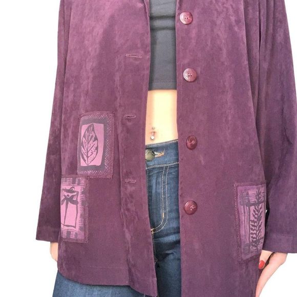 Purple Shacket - Picture 4 of 4